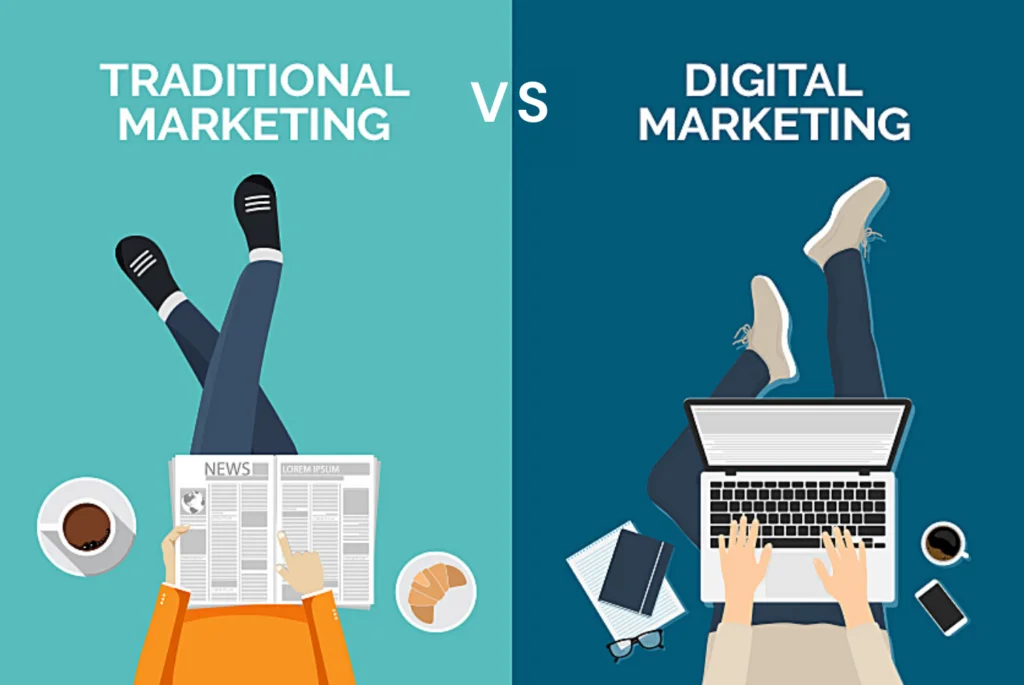 Digital Marketing vs Traditional Marketing 34 traditional marketing vs digital marketing